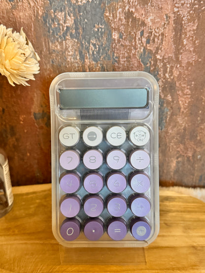 Ästhetischer Taschenrechner mit großen Display