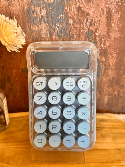 Ästhetischer Taschenrechner mit großen Display