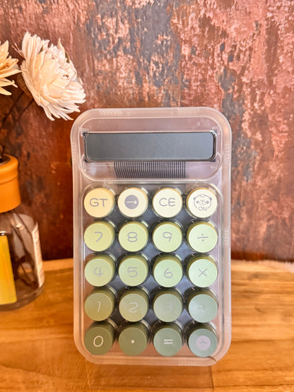 Ästhetischer Taschenrechner mit großen Display