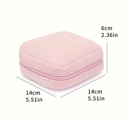 Kosmetiktasche aus Cord klein