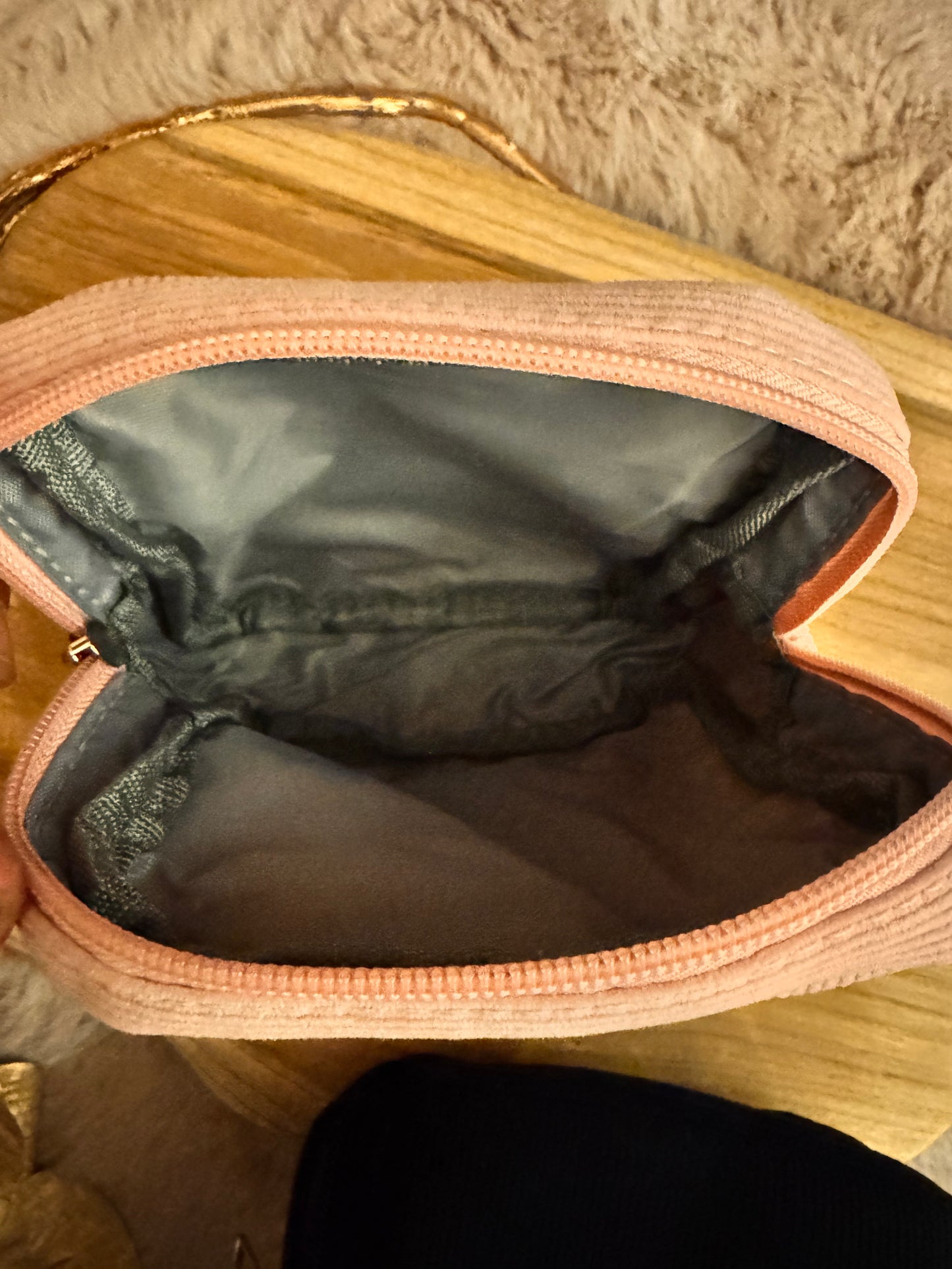 Kosmetiktasche aus Cord klein