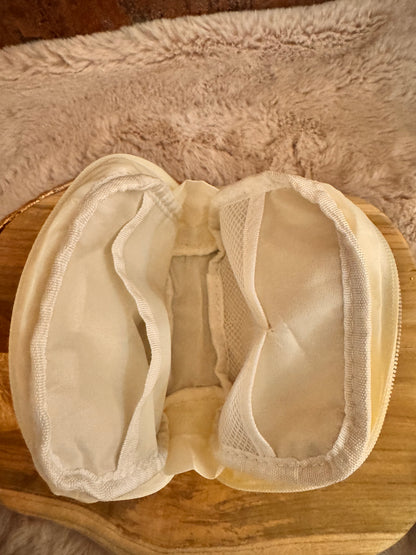 Kosmetiktasche aus Cord klein