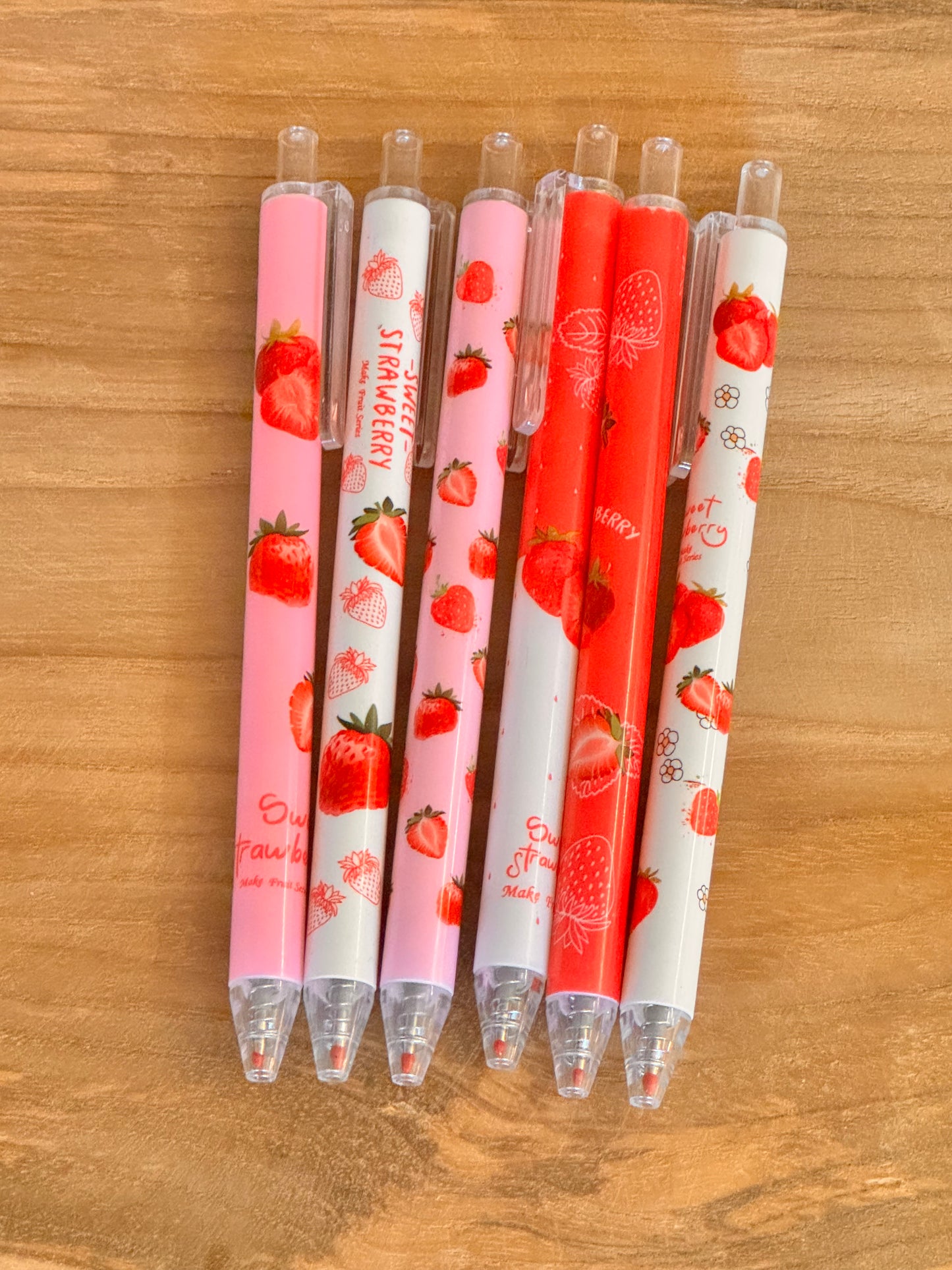 Niedliche Gelstifte mit Motiv