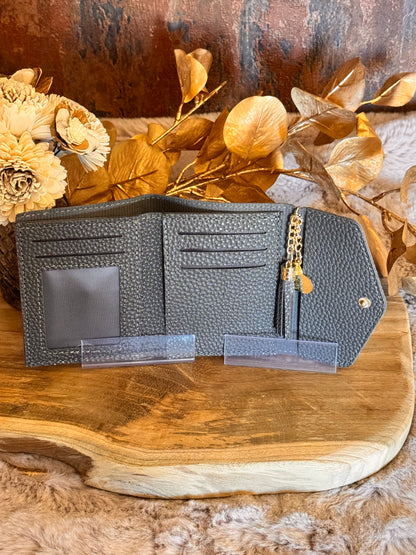 Dreieckiges Damenportemonnaie /Geldbörse / Kartenetui