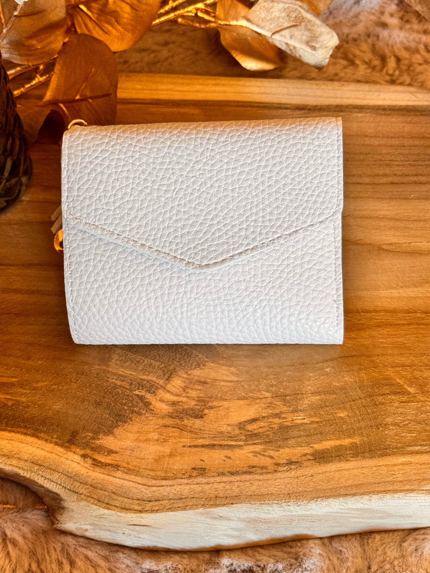 Dreieckiges Damenportemonnaie /Geldbörse / Kartenetui