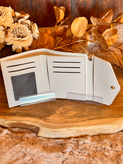 Dreieckiges Damenportemonnaie /Geldbörse / Kartenetui