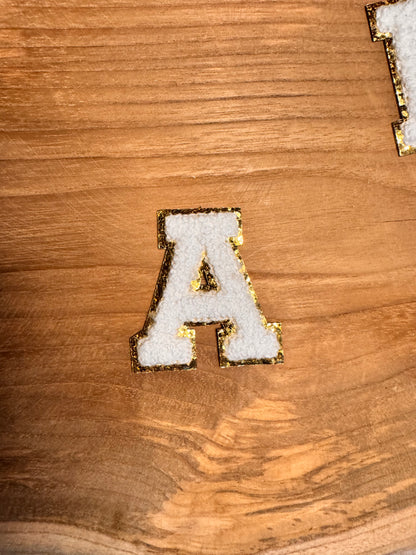 Patches Weiß/Gold