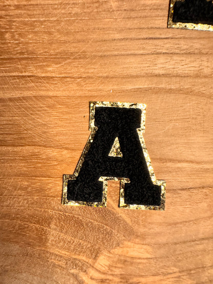 Patches Schwarz/Gold