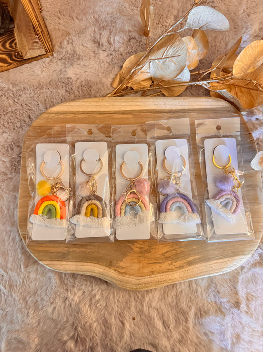 Regenbogen Anhänger für den Binder/ Schlüssel Anhänger
