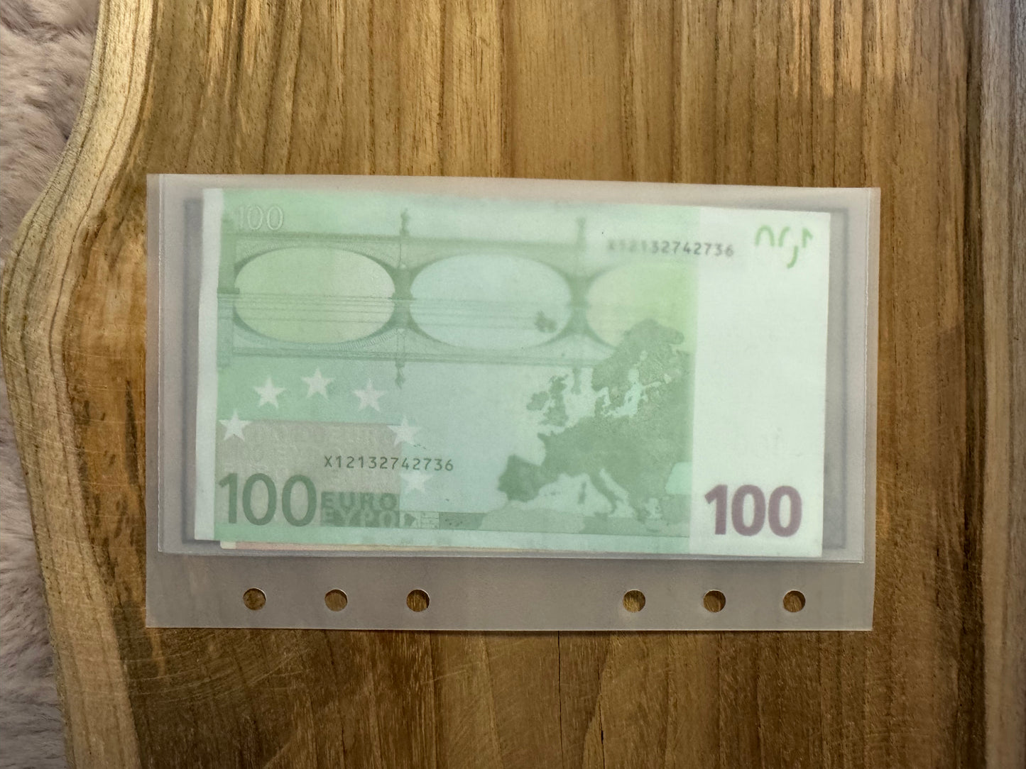 5€ oder 10€Challenge A6 im matten Umschlag inklusive Klebepunkte