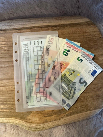 Sinking Funds Tracker Matt zum Abheften 2 Varianten
